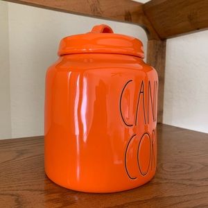 Rae Dunn Other - **SOLD** Rae Dunn Orange Candy Corn Canister Rae Dunn Other - **SOLD** Rae Dunn Orange Candy Corn Canister